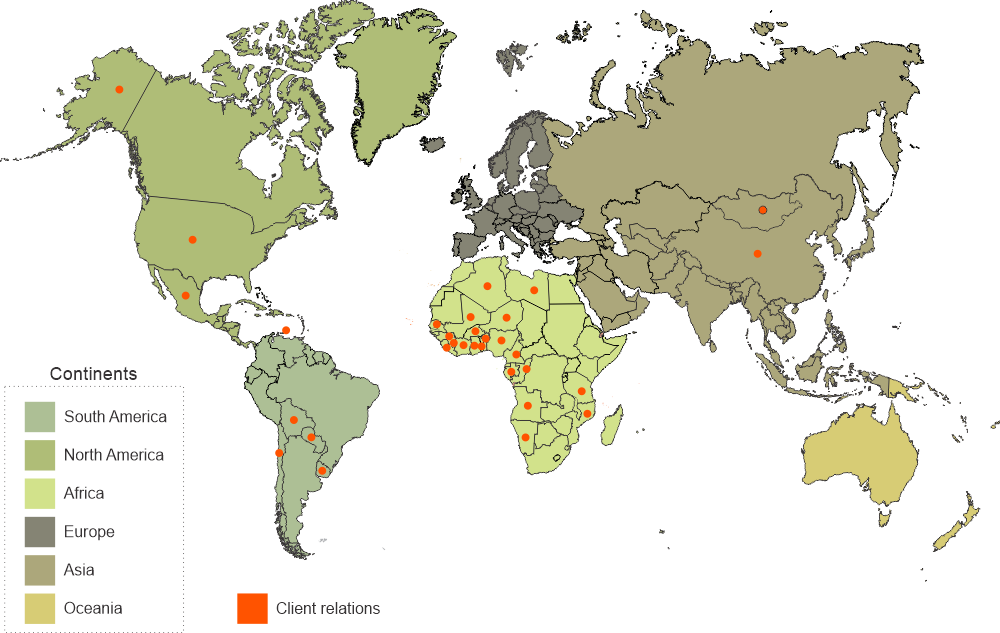 Clients Map 